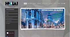 Desktop Screenshot of holaintercambio.com